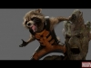 Rocket Racoon e Groot