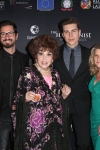 Tiziana Rocca, Giorgia Viaro, Gina Lollobrigida, Nolan Funk, Valeria Rumori, Silvia Chiave, Consul General of Italy in Los Angeles