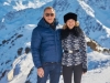 Daniel Craig, Lea Seydoux e Dave Bautista sul set di SPECTRE