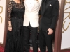 Red carpet Oscar 2014, con mamma e fratello