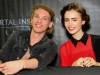 Jamie Campbell Bower e Lily Collins