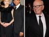 Hugh Jackman e Nicole Kidman, padrino e madrina delle due figlie del magnate dei media Rupert Murdoch