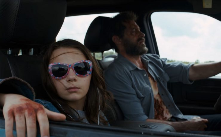 Dafne Keen e Hugh Jackman