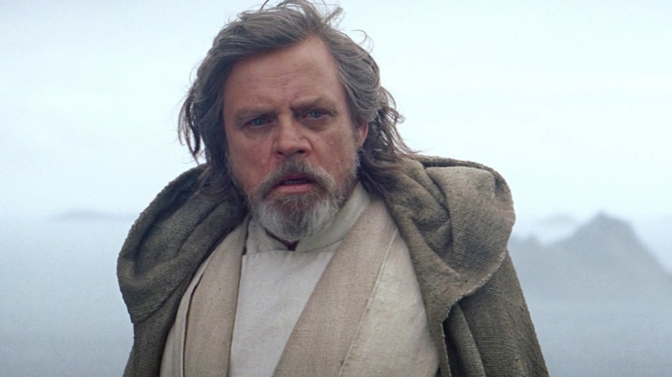 Mark Hamill è Luke Skywalker in Star Wars: Gli Ultimi Jedi