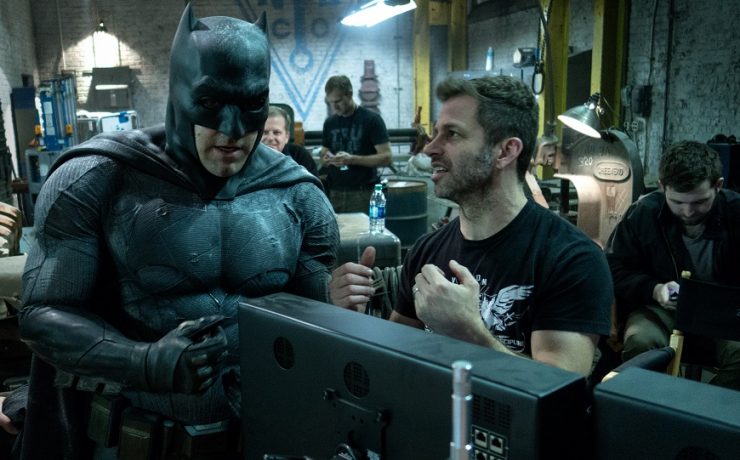 Zack Snyder sul set