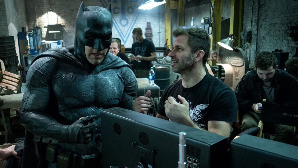 Zack Snyder sul set