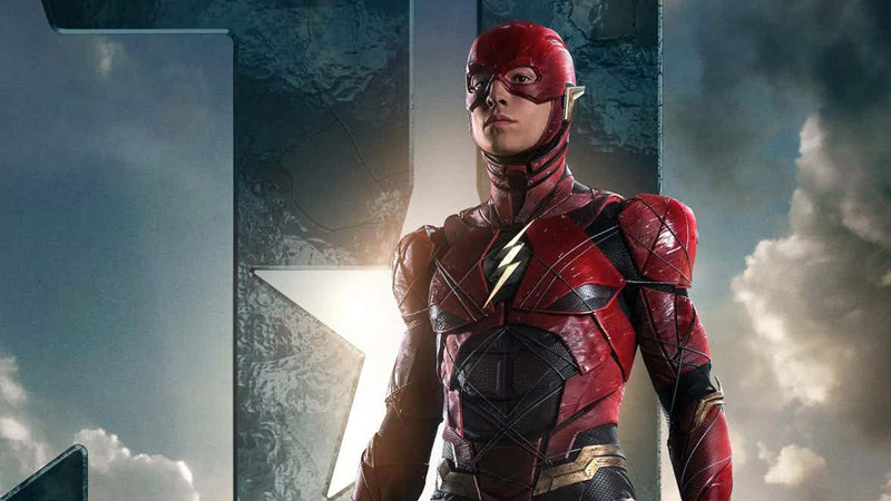 Ezra Miller è Flash in Justice League di Zack Snyder