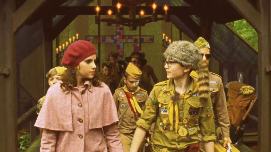 Suzy e Sam sono i protagonisti della quirky comedy Moonrise Kingdom di Wes Anderson, in cui si racconta del primo amore e della ribellionea dell'adolescenza