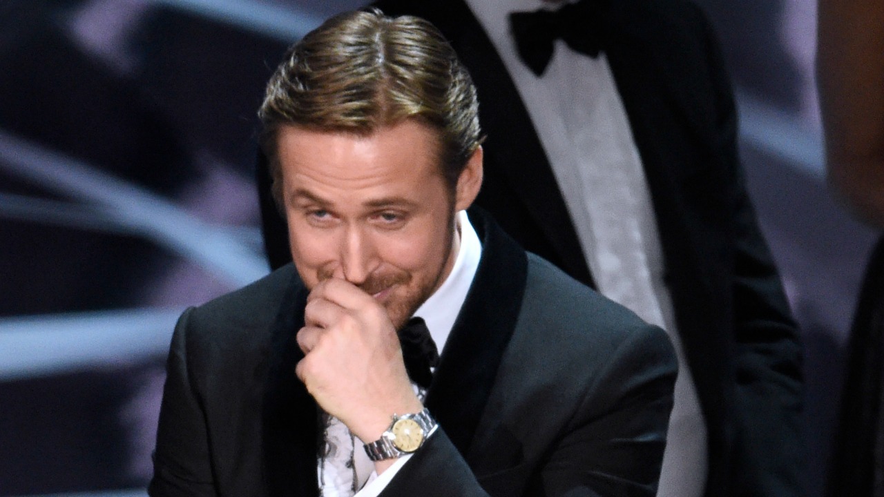 Ryan Gosling sul palco degli 89esimi Academy Awards