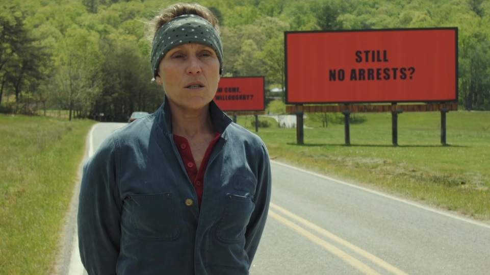 Frances McDormand in Three Billboards Outside Ebbing, Missouri