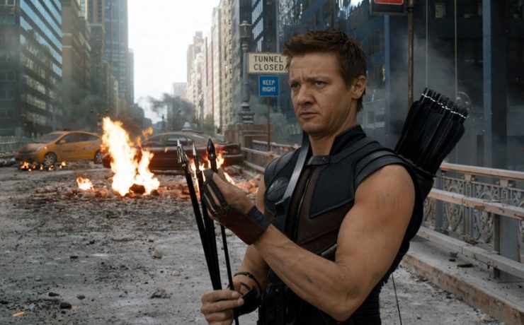 Avengers Occhio di Falco Jeremy Renner