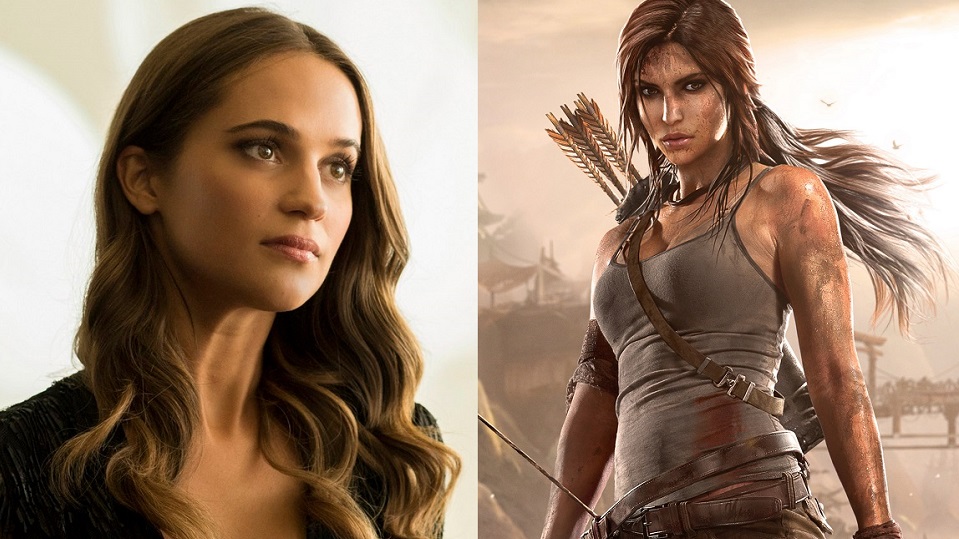 Alicia Vikander in Tomb Raider