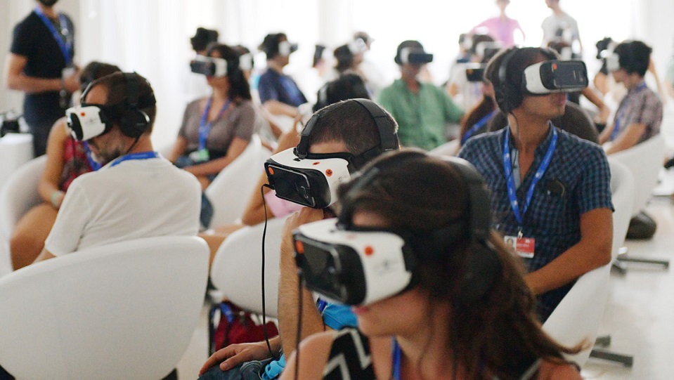 Il VR Theatre del Festival di Venezia