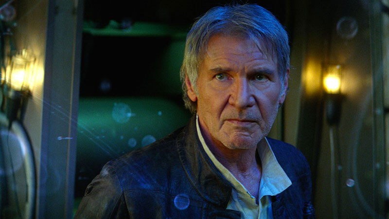 Harrison Ford in Star Wars: Il Risveglio della Forza