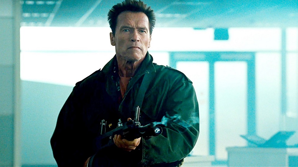 Arnold Schwarzenegger ne I Mercenari