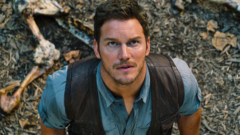 Chris Pratt in Jurassic World