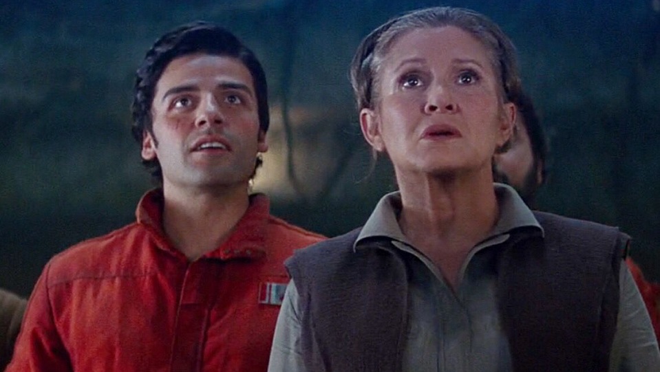 Oscar Isaac e Carrie Fisher avranno una scena intensa in Gli ultimi Jedi