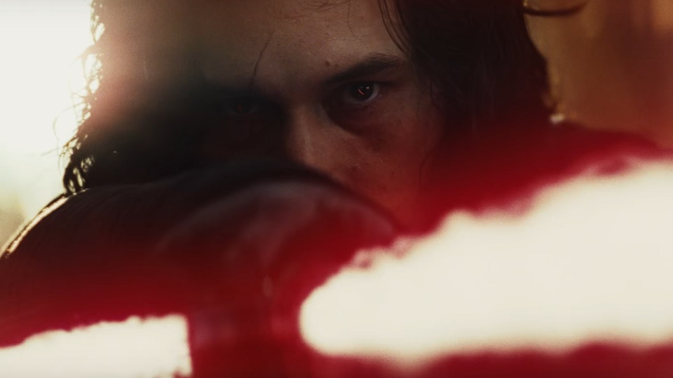 Kylo Ren in Star Wars: Gli ultimi Jedi