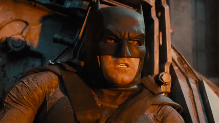 Ben Affleck è il Cavaliere Oscuro in Batman v Superman