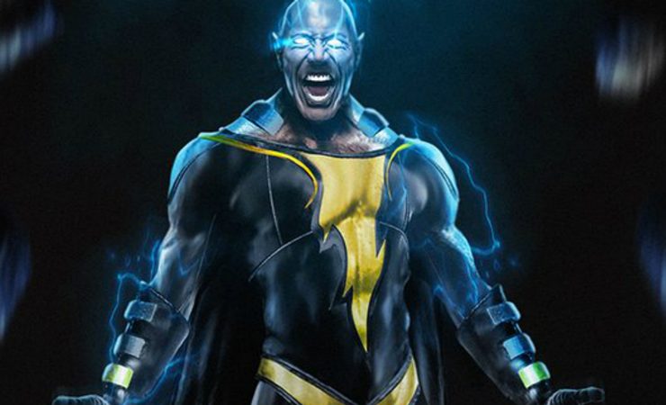 Dwayne Johnson nei panni di Black Adam