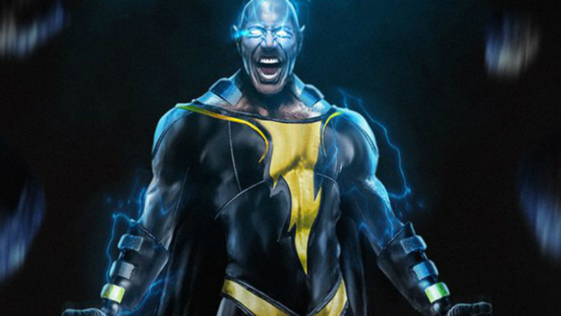 Dwayne Johnson nei panni di Black Adam