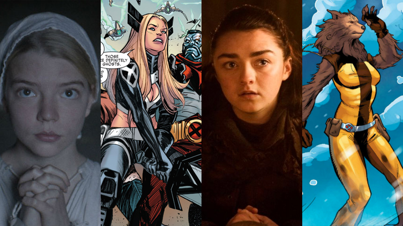 Maisie Williams e Anya Taylor-Joy nel cast di New Mutants