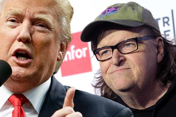 Michael Moore autore di un doc contro Trump