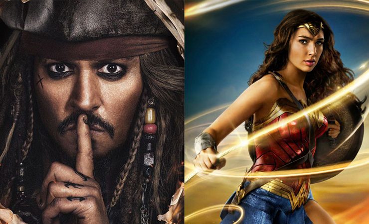 Pirati dei Caraibi batte Wonder Woman al Box Office Italia