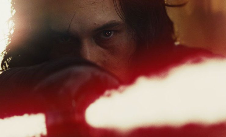 Kylo Ren in Star Wars: Gli Ultimi Jedi