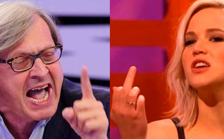 Sgarbi contro Jennifer Lawrence