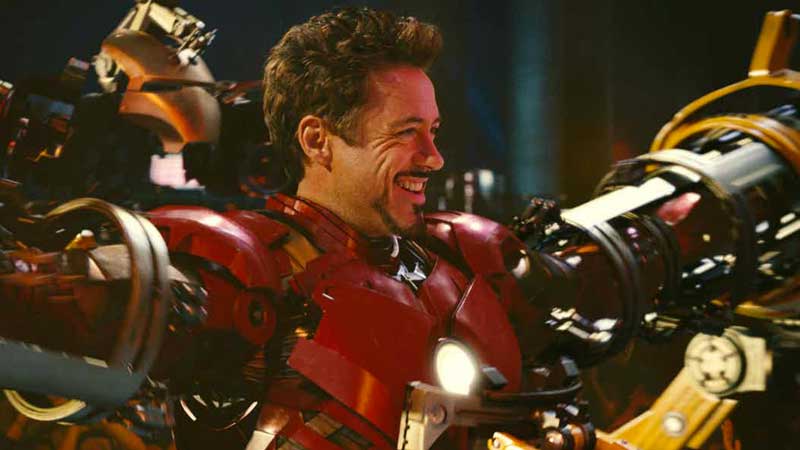 Iron Man sul set di Avengers 4