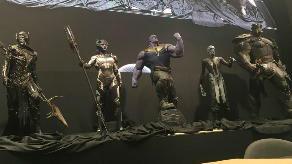 Mostrati alla D23 i figli di Thanos