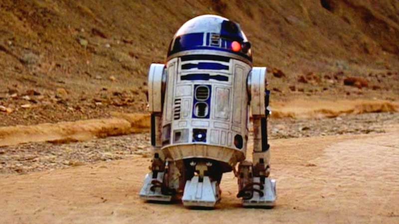 R2D2 nella saga di Star Wars