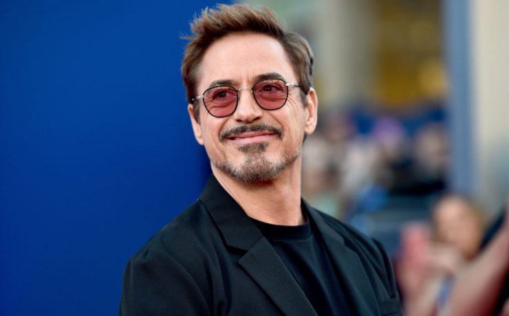 Robert Downey jr. alla première di Spider-Man: Homecoming