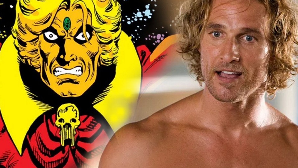 Matthew McConaughey e Adam Warlock