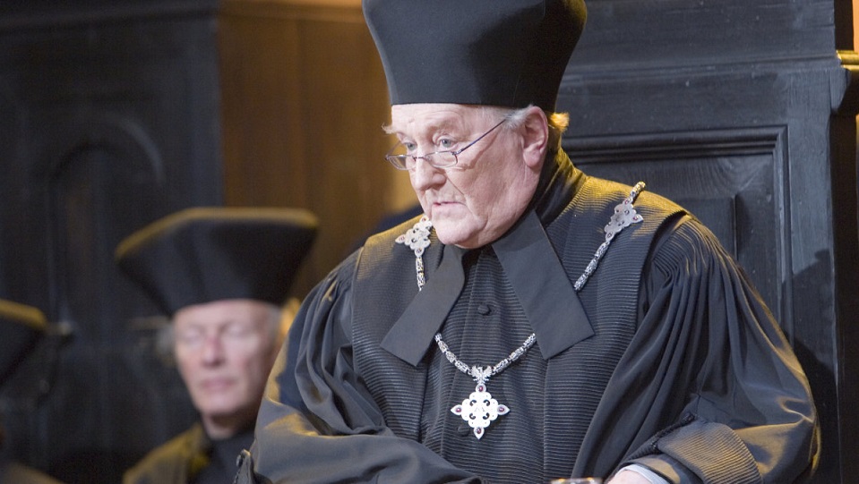 Robert Hardy in Harry Potter