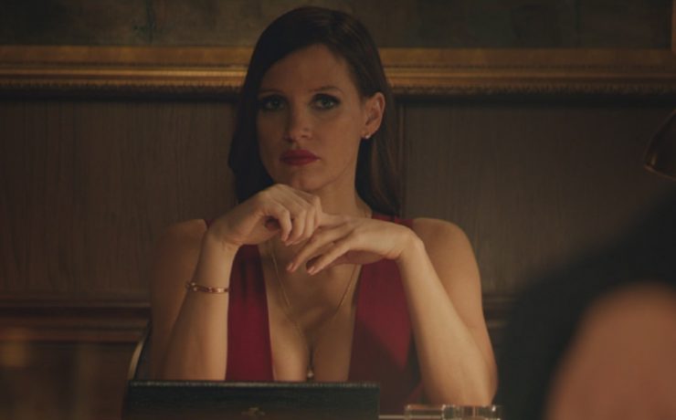 Jessica Chastain in Molly's Game