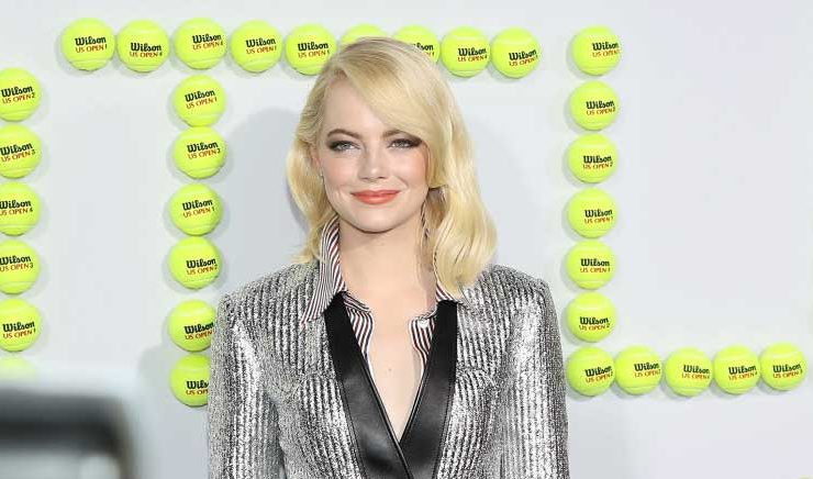 Emma Stone alla première de La Battaglia dei Sessi