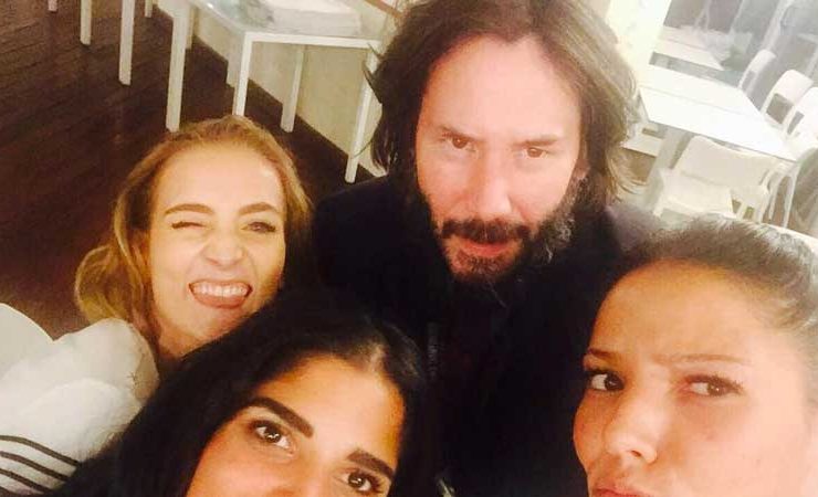 Keanu Rives in Italia