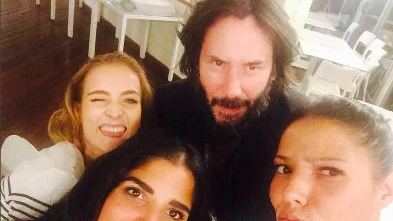 Keanu Rives in Italia