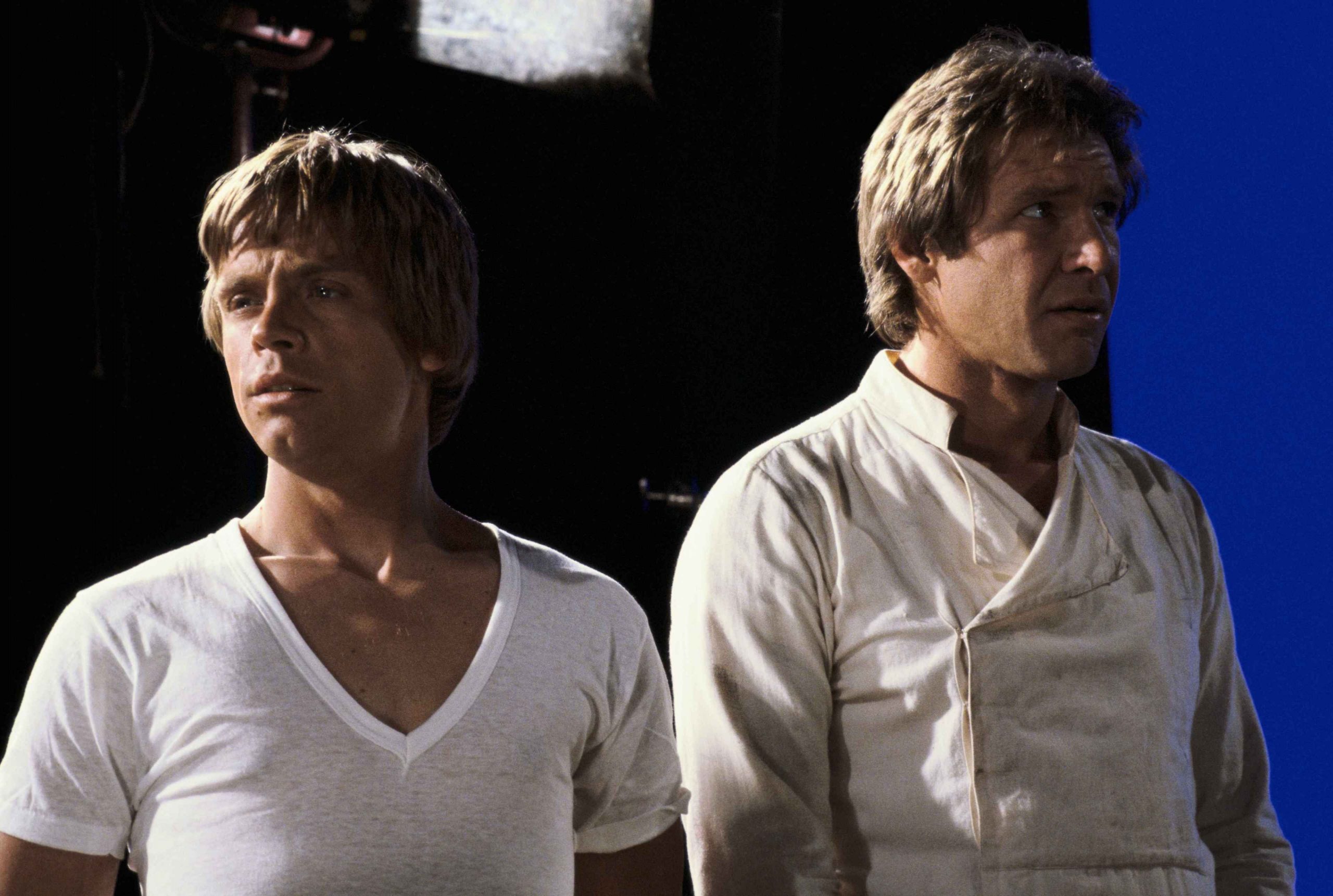 Mark Hamill ed Harrison Ford in Star Wars