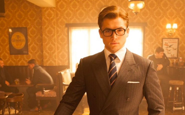 Taron Egerton in Kingsman - Il cerchio d'oro