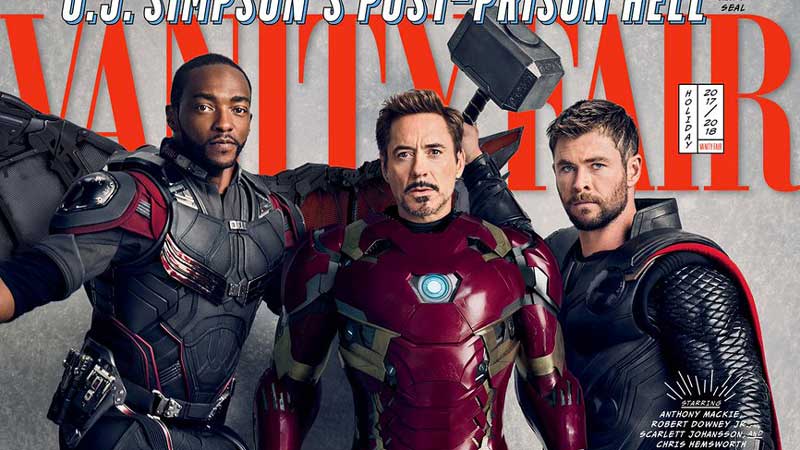 Gli Avengers sulle cover di Vanity Fair