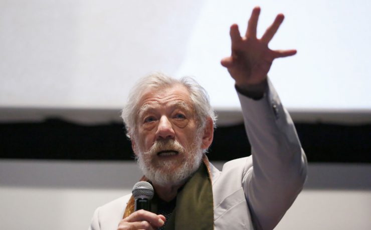 Ian McKellen alla Festa di Roma