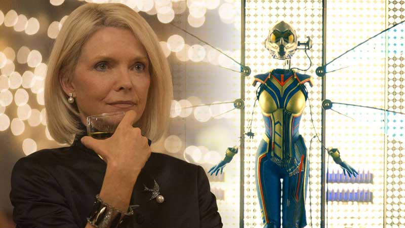 Michelle Pfeiffer irriconoscibile su set di Ant-Man and The Wasp