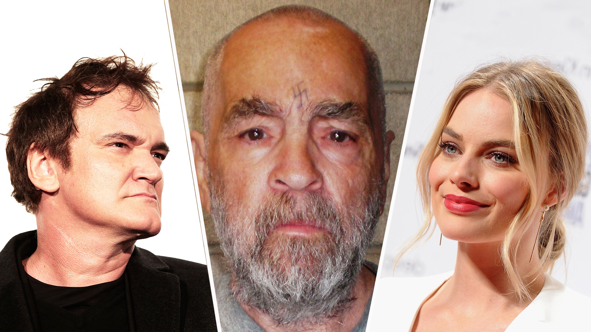 Quentin Tarantino, Charles Manson, Margot Robbie