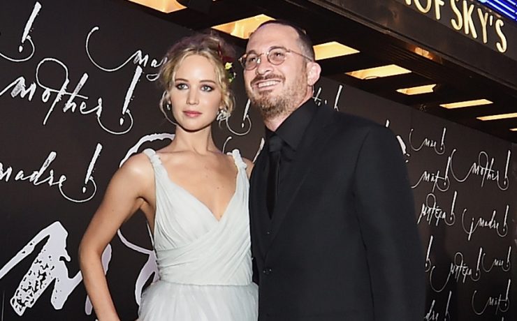 Jennifer Lawrence e Darren Aronofsky