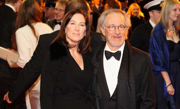 Steven Spielberg e Kathleen Kennedy