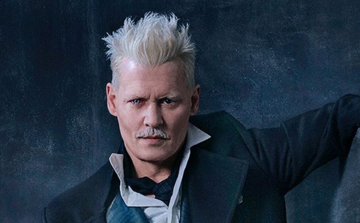 Johnny Depp in Animali fantastici: I Crimini di Grindelwald