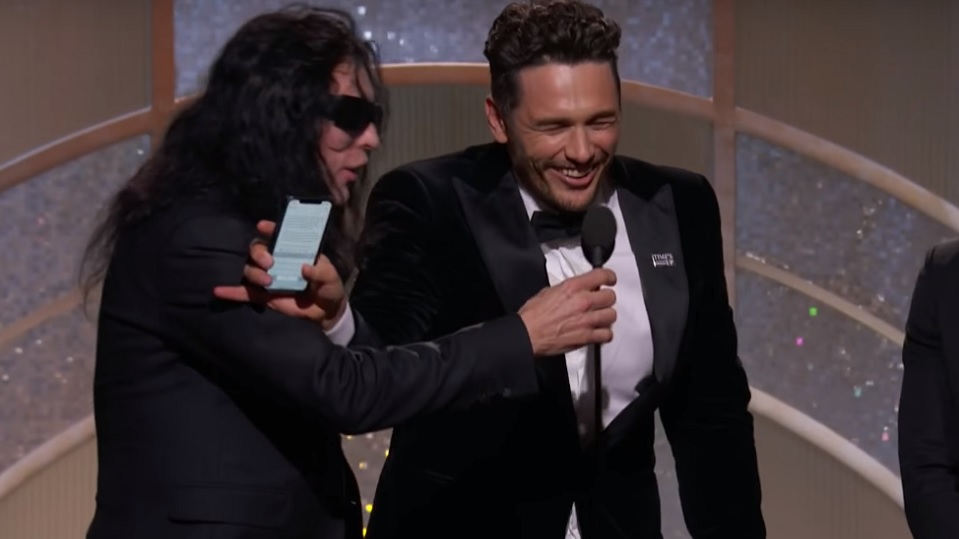 James Franco ai Golden Globes 2018